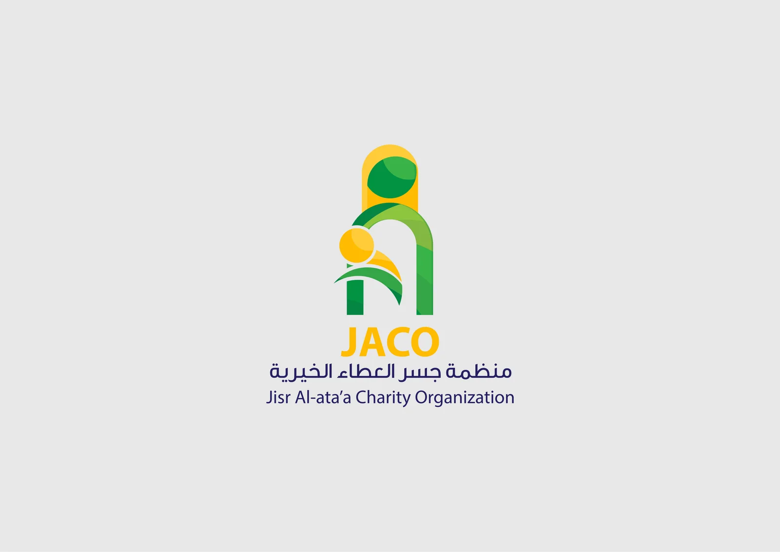 JACO logo: a green and yellow figure above the name